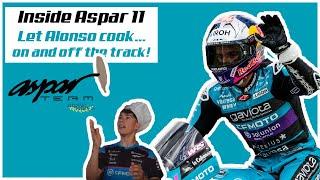 Inside Aspar - Let Alonso cook... on and off the track!