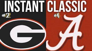 Full Game #2 Georgia vs #4 Alabama 2024 (Instant Classic)