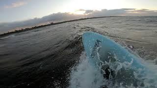 Surfing in Sweden - POV - Long lefts and nugget rights - RAW FOOTAGE