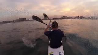 Durban Surfski Wave Riding