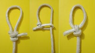 3 easy knot tying in daily life -Try knot and craft