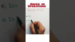 bodmas | pemdas |order of Operations #trending#viral#shorts