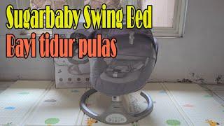 Sugarbaby HUG ME Swing Bed Bouncer || Ayunan Bayi Elektrik || Review Mantap