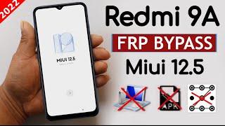 Redmi 9a Frp Bypass Without Pc | Without Install Apk | Without Set Screen Lock New Method 2022