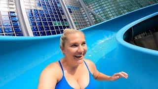 Disney's Bay Lake Tower At The Contemporary Check In Day! | Room Tour, Fun Pool Time & What We Ate!