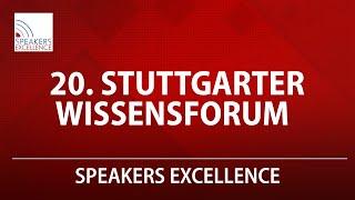 20. Stuttgarter Wissensforum | Stuttgarter Wissensforum 2021