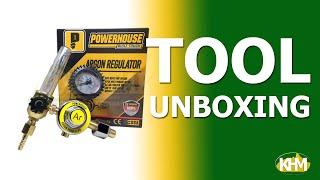 Powerhouse PH AR 03K Argon Regulator for TIG Welding Quick Unboxing