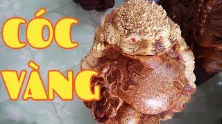 Tham khảo gỗ mỹ nghệ đẹp, Cóc xịn Nu hương l Amazing Best handmade Wooden