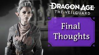 Final Thoughts | Dragon Age: The Veilguard