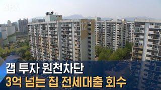 갭 투자 원천차단…전세대출 끼고 3억 넘는 집 못 산다 / SBS