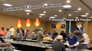 Lexington, Kentucky Sports Card Show! Awesome Pickups and People!