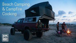 Truck Camping At The Beach / Toyota Pickup Hilux Wildernest Camper