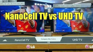 NanoCell TV vs UHD TV Picture Comparison 2019