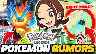 POKEMON NEWS & LEAKS! Legends ZA Starter Mega Evolutions & DAY NIGHT CYCLE IN LEGEND ZA + FEATURES!?