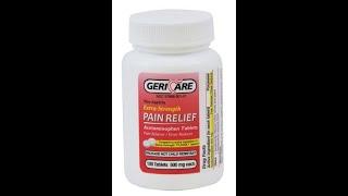 GERICARE | Extra Strength | PAIN RELIEF  / Acetaminophen Tablets