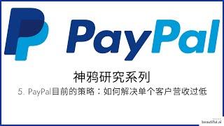 【神鸦研究】PayPal系列5：PayPal目前策略如何解决单个客户营收过低/Current strategy of PayPal to solve problem boost stock price