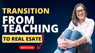 Transition from Teaching to Real Estate with Kia Patton I The Real Reason Teachers Leave