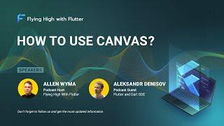 How to use Canvas  - Flying High with Flutter #23