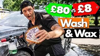 CHEAP vs EXPENSIVE Wash & Wax - Is The High Price Tag Worth It!?