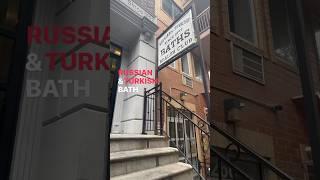 Russian & Turkish Bath: 10/10 #schvitz #sauna #coldplunge #viral #trending #shorts #nyc