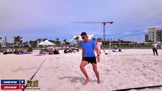 AVP Next SHAKA $8000 FINALS *SET 1* | Caldwell & Roberts VS Ierna & Frishman