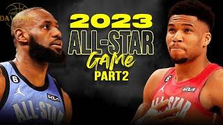 Team LeBron vs Team Giannis | 2023 All-Star Game Full Highlights Part2 | FreeDawkins