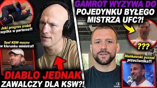 SZOKUJĄCE INFORMACJE DIABLO ZAWALCZY W KSW?(GAMROT,UFC,INFO,MMA,BŁACHOWICZ,WRZOSEK,SZPILKA,KHALIDOV)