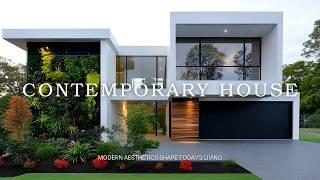 10 Stunning Contemporary House Exterior Ideas: Modern Aesthetics Shape Today's Living