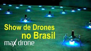 Show de drones no Brasil