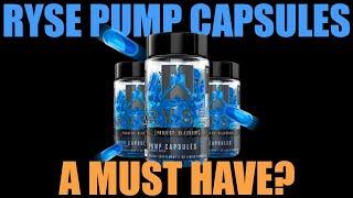 RYSE SUPPS Pump Capsules | Upgrade Your PUMP!