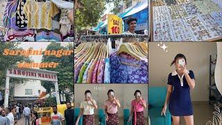 Shopping at sarojini nagar market / summer collection / vlog