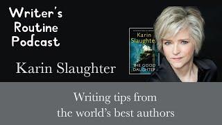 Karin Slaughter's writing routine! A day in the life of a best-selling crime writer