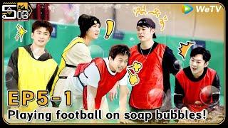 [CC]EP5-1: Playing football on soap bubbles! | HaHaHaHaHa S4 FULL