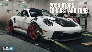 GT3RS GETS EXHAUST AND TUNE! | 10500 RPM PULLS!