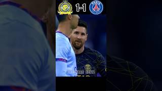 Al Nassr VS PSG Ronaldo VS Messi,Neymar,Mbappe Riyadh Cup #ronaldo vs #messi