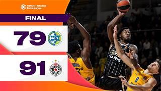 Brown's 20 Secures Win | Maccabi -Partizan | BASKETBALL HIGHLIGHTS R4 2024-25