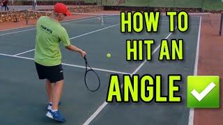 How to hit an Angle Forehand