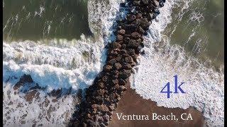 Ventura Beach ‍️ by #drone | Ventura #california