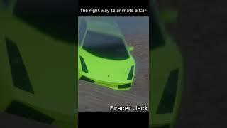 Right way to Animate a Car #LamborghiniGallardo #Lamborghini