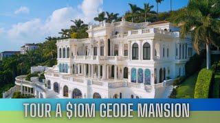 Luxury Mansion Tour Amethyst Crystal Palace with Opulent Interior Design  Geode & Gold Dream Villa