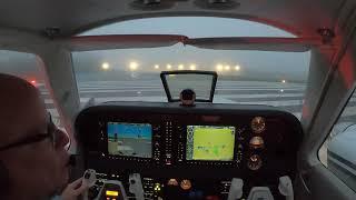 Very Low IFR departure in the Baron