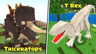 Addon Dinosaurus Keren Jurasic World di Minecraft PE