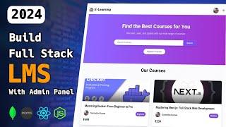 Build Full-Stack LMS App with MERN Stack | React + Node