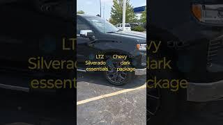 Chevy Silverado LTZ dark essentials package