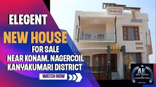 New house for sale near Konam, Nagercoil, Kanyakumari district. Contact: +919443177928.