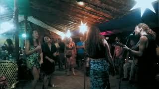 Live music and dance on Rococo Pelton Monday nights Palolem beach Goa