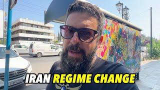 Iran regime change. Trump, more war coming. Rubio unilateral strike. Bibi in Greece? Oil price jumps