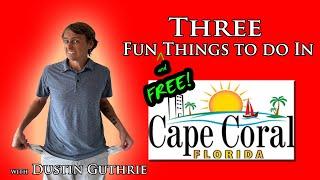 THE BEST THINGS in Cape Coral FL really are free! Check out these great Cape Coral attractions!