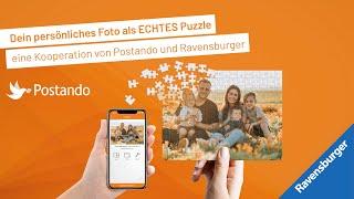 Wir sind LIVE Dein Foto als Puzzle  Ravensburger x Postando x Kickstarter