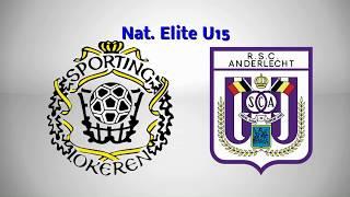 Nat. Elite U15 -  K. SC. Lokeren -  R.SC.Anderlecht